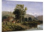 Waiting for the Ferry, 1845 by David Cox