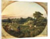 Haymaking in Matthew's Field, Handsworth, 1859 by William Ellis