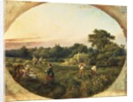 Haymaking in Matthew's Field, Handsworth, 1859 by William Ellis
