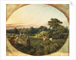 Haymaking in Matthew's Field, Handsworth, 1859 by William Ellis