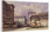 Via dell'Independenza with the Palazzo Comunale, Bologna, 1892 by William Callow