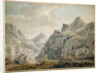 Dolbardarn Castle and Llanberris Lake, 1764 by Paul Sandby