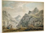 Dolbardarn Castle and Llanberris Lake, 1764 by Paul Sandby