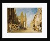 Street Scene at Alencon, Normandy, 1828 by John Sell Cotman