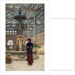 Old Market Hall and Fountain, Birmingham, 1880 by Walter Langley