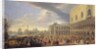 The Arrival of the Earl of Manchester in Venice, 1707-10 by Luca Carlevaris