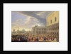 The Arrival of the Earl of Manchester in Venice, 1707-10 by Luca Carlevaris