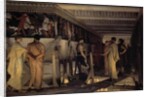 Pheidias and the Frieze of the Parthenon, 1868 by Lawrence Alma-Tadema