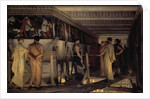 Pheidias and the Frieze of the Parthenon, 1868 by Lawrence Alma-Tadema