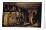 Pheidias and the Frieze of the Parthenon, 1868 by Lawrence Alma-Tadema