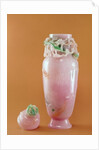 Jade Dragon Vase by School Burmese