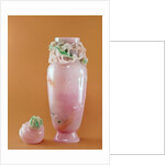 Jade Dragon Vase by School Burmese