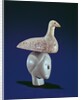 Woman thinking of a Loon bird, from Cape Dorset by School Inuit