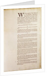 The United States Constitution, 1787 by American School