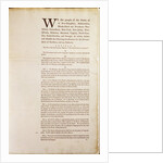 The United States Constitution, 1787 by American School