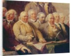 Drafting the Declaration of Independence, 28th June 1776, c.1817 by John Trumbull