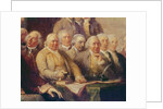 Drafting the Declaration of Independence, 28th June 1776, c.1817 by John Trumbull