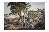 American Country Life - October Afternoon, 1855 by N. and Ives J.M. (1824-95) Currier
