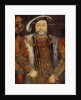 Portrait of Henry VIII by Hans Holbein the Younger