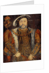 Portrait of Henry VIII by Hans Holbein the Younger