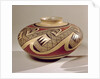 Hopi 'Bullware' jar, from Arizona by School American