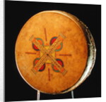 Osage drum by School American