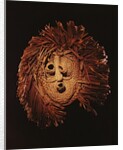 A Seneca mask used in winter rites by American School