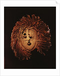 A Seneca mask used in winter rites by American School