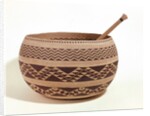 South Western Native American cooking basket by American School
