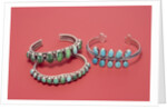 Navajo bracelets by American School