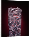 Haida Raven totem by School Canadian