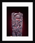 Haida Raven totem by School Canadian