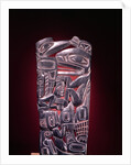 Haida Raven totem by School Canadian