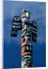 Haida Eagle clan totem pole by School Canadian
