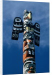 Haida Eagle clan totem pole by School Canadian