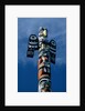 Haida Eagle clan totem pole by School Canadian
