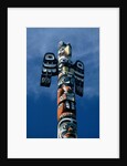 Haida Eagle clan totem pole by School Canadian