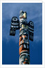 Haida Eagle clan totem pole by School Canadian
