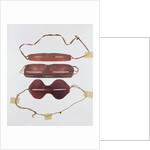 Inuit sun/snow 'glasses' by Inuit School