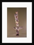 Tinglit Bird Clan totem pole by American School