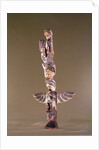 Tinglit Bird Clan totem pole by American School