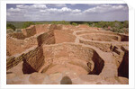 View of Pueblo Indian Kivas, built 11th-14th century by Anonymous