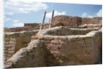 Pueblo Indian dwelling and Kiva, built 11th-14th century by Anonymous