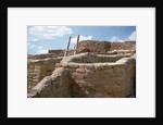 Pueblo Indian dwelling and Kiva, built 11th-14th century by Anonymous