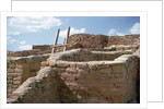 Pueblo Indian dwelling and Kiva, built 11th-14th century by Anonymous