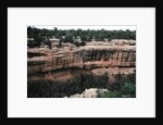 Remains of Pueblo Indian cliff dwellings, built 11th-14th century by Anonymous