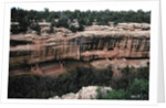 Remains of Pueblo Indian cliff dwellings, built 11th-14th century by Anonymous