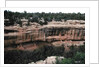 Remains of Pueblo Indian cliff dwellings, built 11th-14th century by Anonymous
