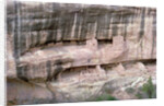 Remains of Pueblo Indian cliff dwellings, built 11th-14th century by Anonymous