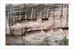 Remains of Pueblo Indian cliff dwellings, built 11th-14th century by Anonymous